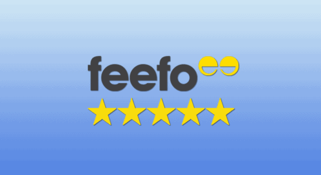 Sætter "service" i SaaS: AccessPay's 5* Feefo-vurdering