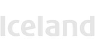logotipo monótono da Islândia